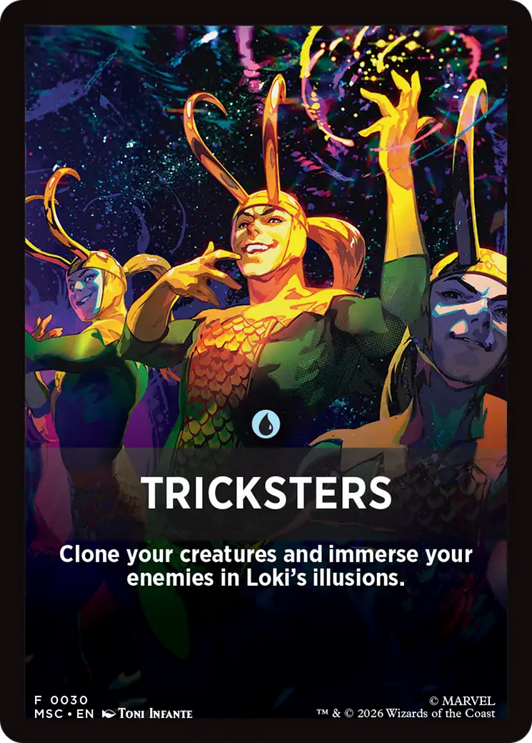 Tricksters Theme Card [Marvel Super Heroes Commander] | Exor Games New Glasgow