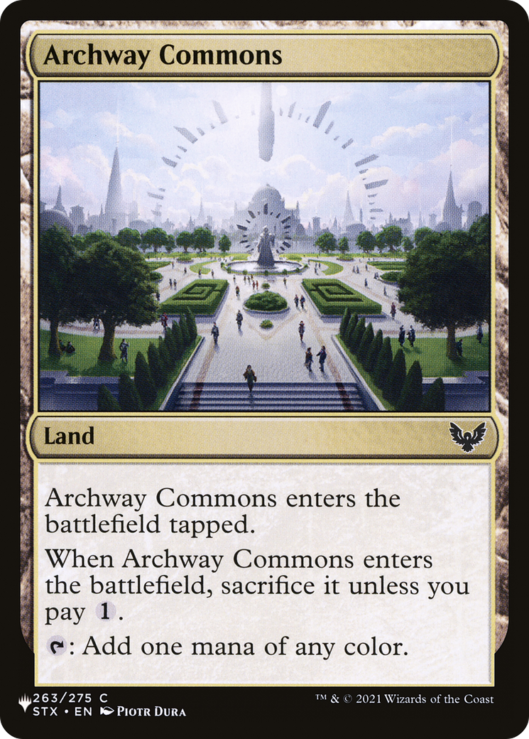 Archway Commons [The List] | Exor Games New Glasgow