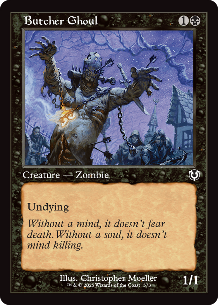 Butcher Ghoul (Retro Frame) [Innistrad Remastered] | Exor Games New Glasgow