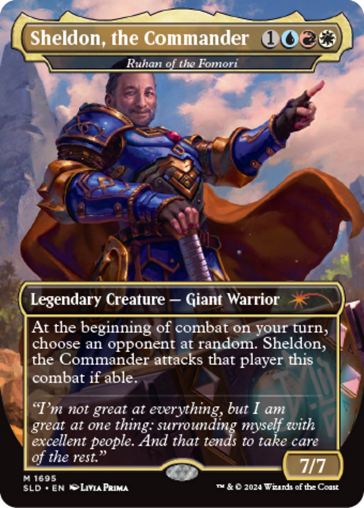 Ruhan of the Fomori - Sheldon, the Commander [Secret Lair: Sheldon's Spellbook] | Exor Games New Glasgow