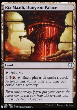 Rix Maadi, Dungeon Palace [The List] | Exor Games New Glasgow