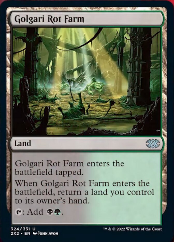 Golgari Rot Farm [Double Masters 2022] | Exor Games New Glasgow