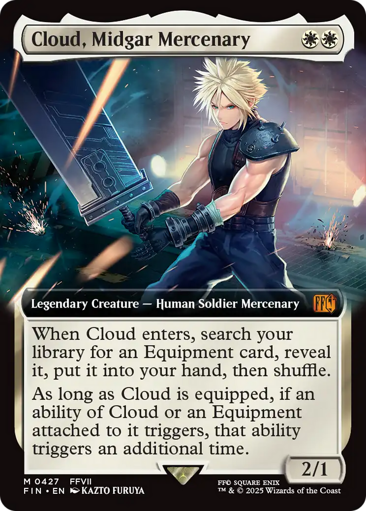 Cloud, Midgar Mercenary (Extended Art) [FINAL FANTASY] | Exor Games New Glasgow
