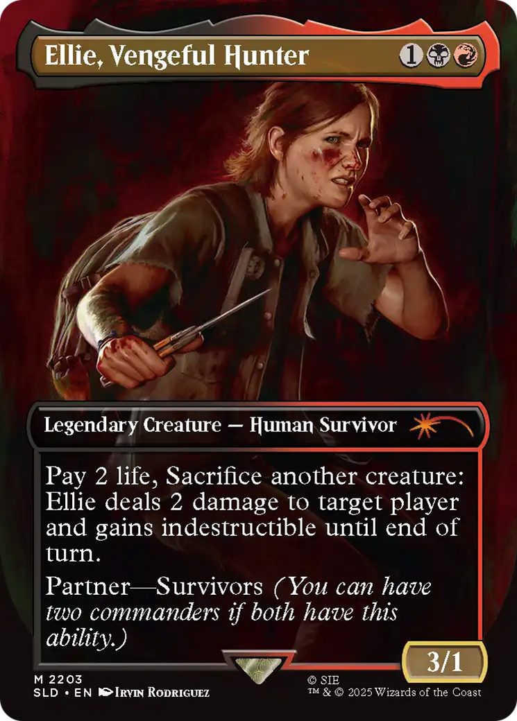 Ellie, Vengeful Hunter [Secret Lair Drop Series] | Exor Games New Glasgow