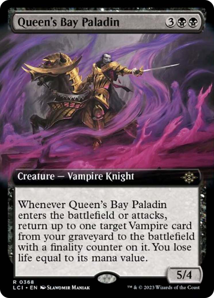 Queen's Bay Paladin (Extended Art) [The Lost Caverns of Ixalan] | Exor Games New Glasgow