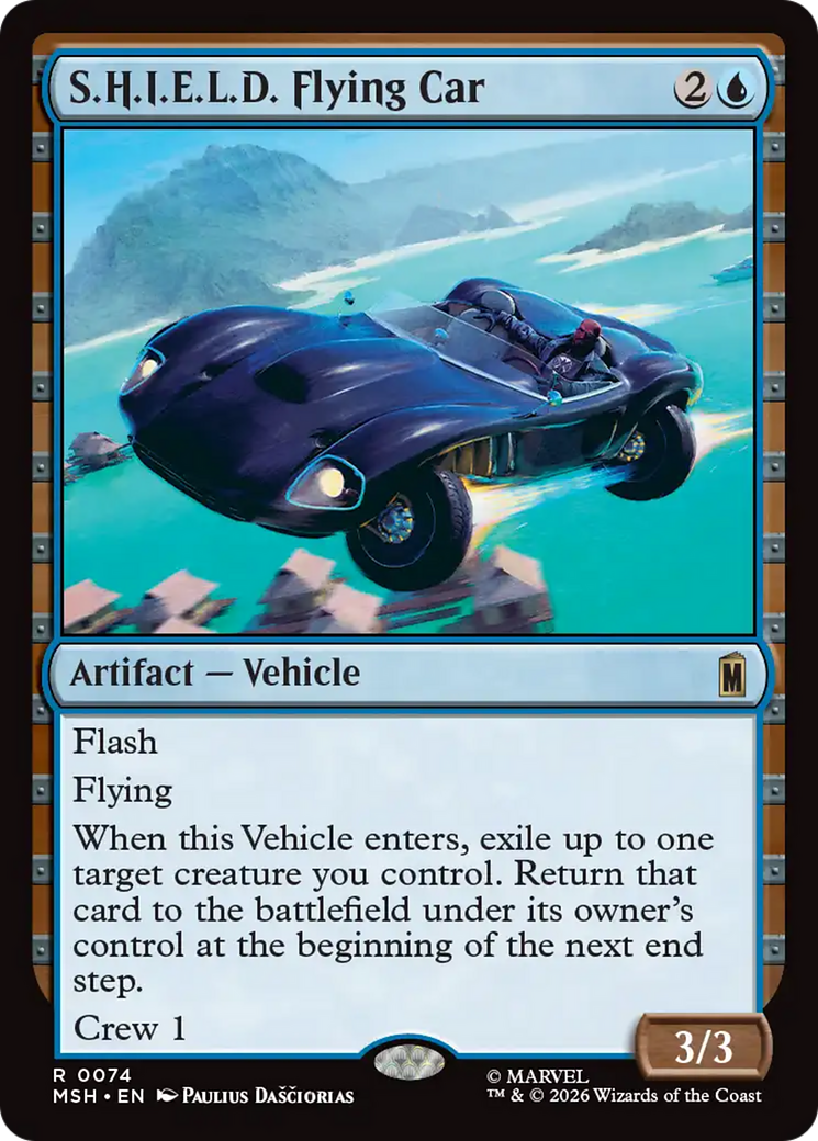 S.H.I.E.L.D. Flying Car [Marvel Super Heroes] | Exor Games New Glasgow
