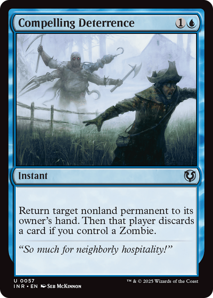 Compelling Deterrence [Innistrad Remastered] | Exor Games New Glasgow