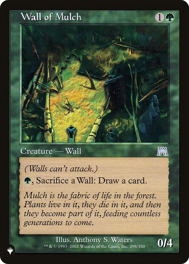 Wall of Mulch [The List Reprints] | Exor Games New Glasgow