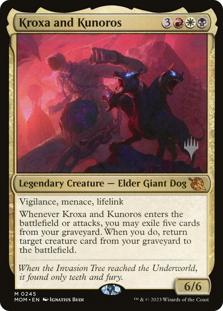 Kroxa and Kunoros (Promo Pack) [March of the Machine Promos] | Exor Games New Glasgow