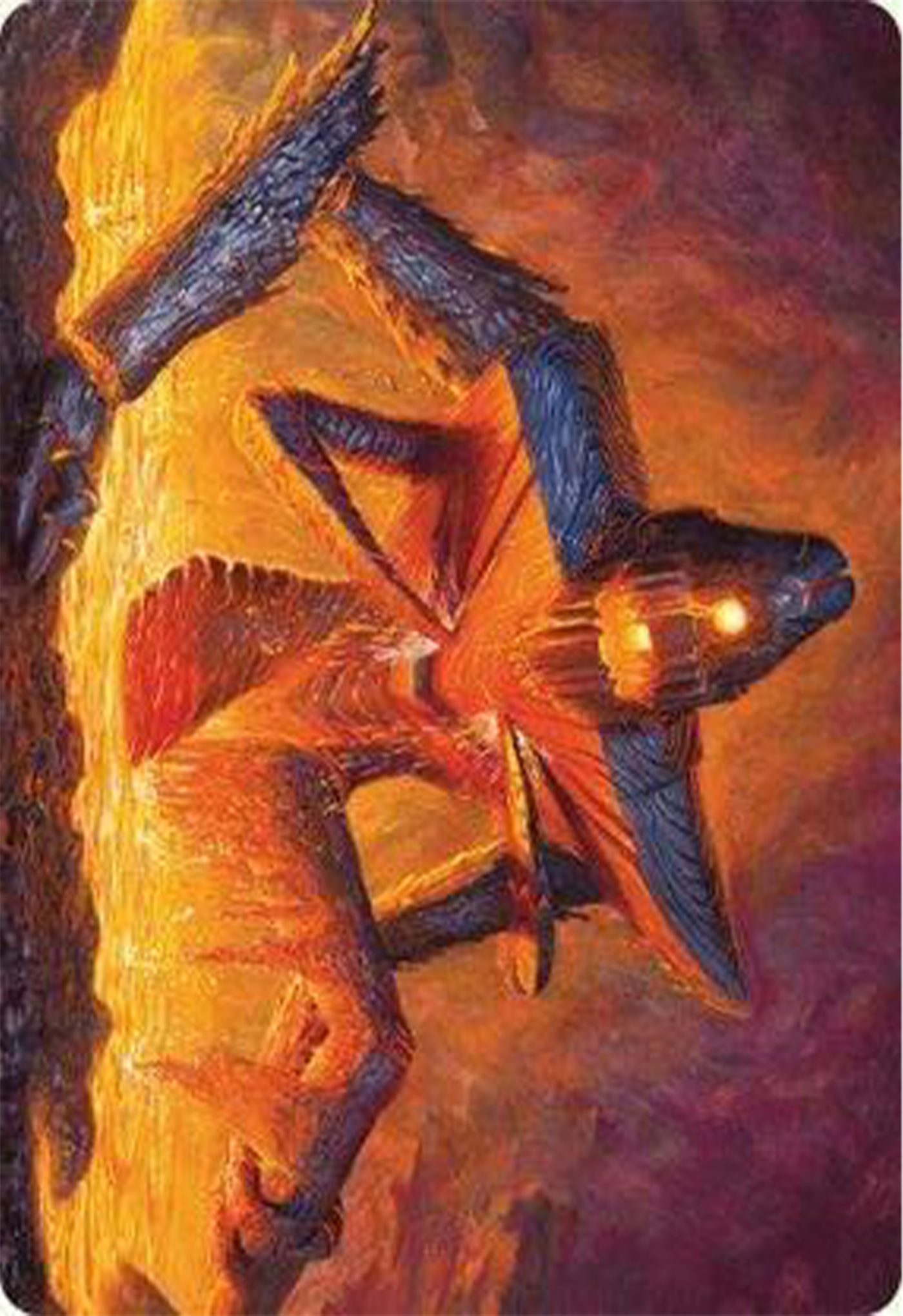 Molten Gatekeeper Art Card [Modern Horizons 3 Art Series] | Exor Games New Glasgow