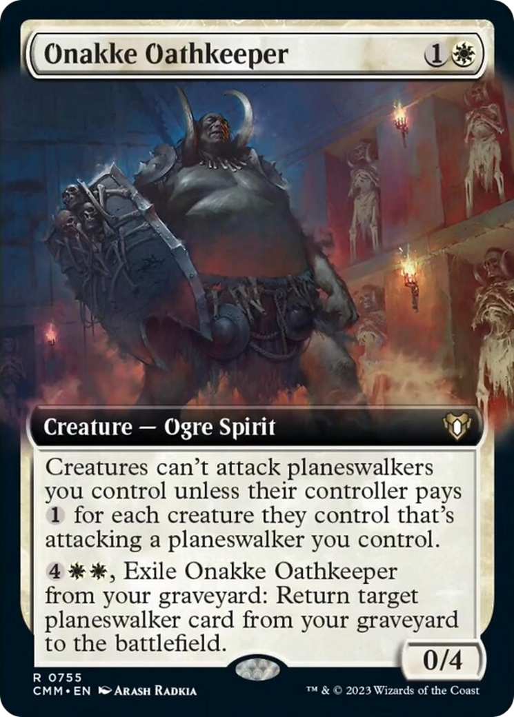 Onakke Oathkeeper (Extended Art) [Commander Masters] | Exor Games New Glasgow