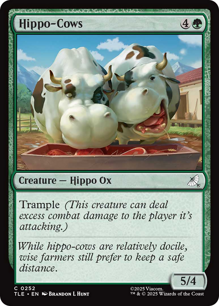 Hippo-Cows [Avatar: The Last Airbender: Eternal-Legal] | Exor Games New Glasgow