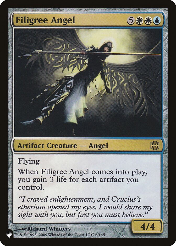 Filigree Angel [The List] | Exor Games New Glasgow