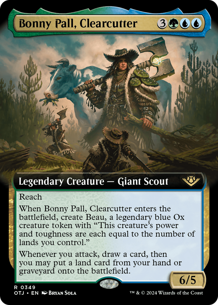 Bonny Pall, Clearcutter (Extended Art) [Outlaws of Thunder Junction] | Exor Games New Glasgow