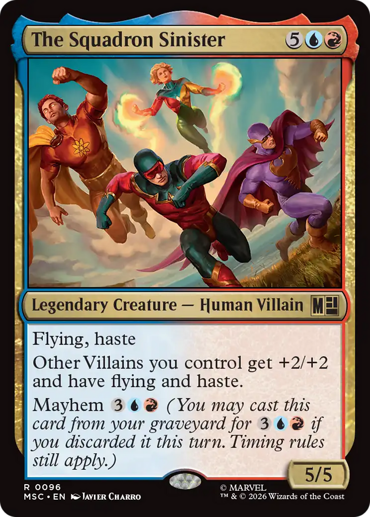 The Squadron Sinister [Marvel Super Heroes Commander] | Exor Games New Glasgow