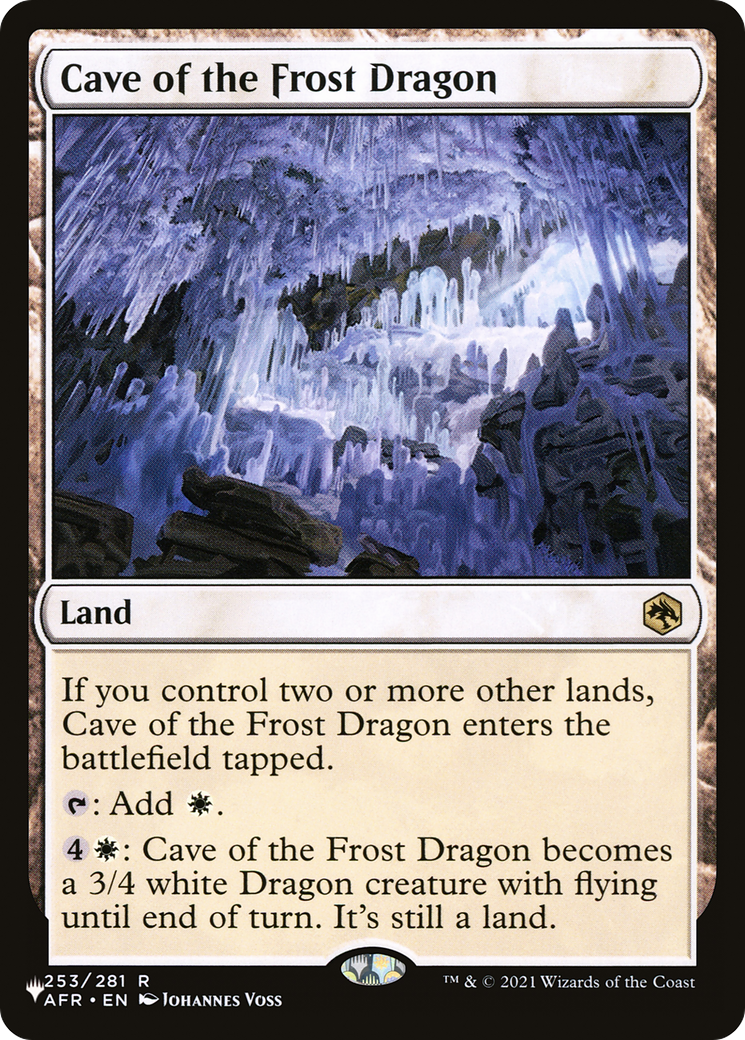 Cave of the Frost Dragon [The List] | Exor Games New Glasgow