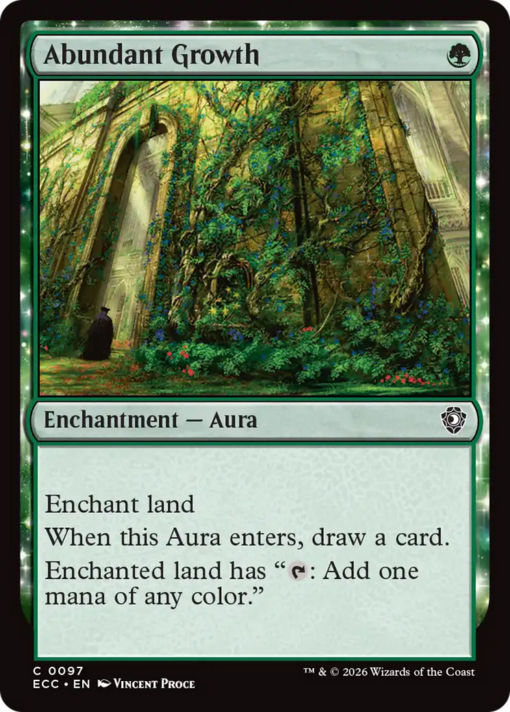 Abundant Growth [Lorwyn Eclipsed Commander] | Exor Games New Glasgow