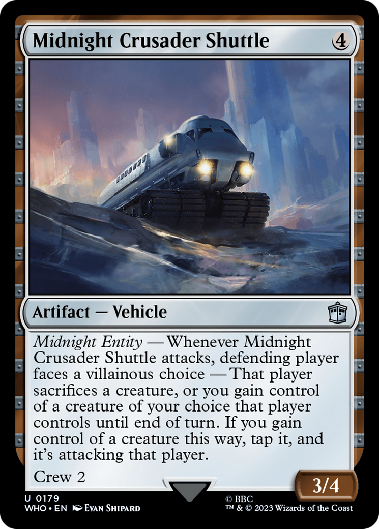 Midnight Crusader Shuttle [Doctor Who] | Exor Games New Glasgow