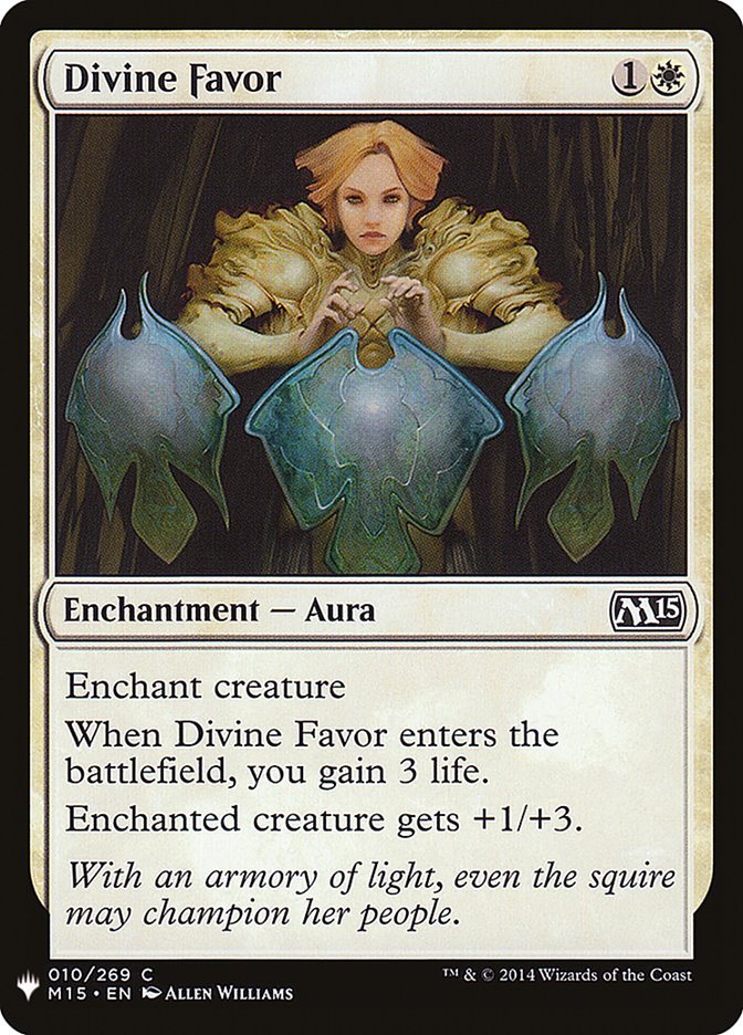 Divine Favor [Mystery Booster] | Exor Games New Glasgow