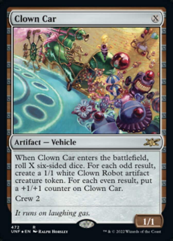 Clown Car (Galaxy Foil) [Unfinity] | Exor Games New Glasgow