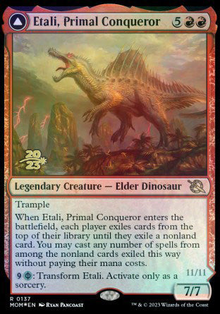 Etali, Primal Conqueror // Etali, Primal Sickness [March of the Machine Prerelease Promos] | Exor Games New Glasgow