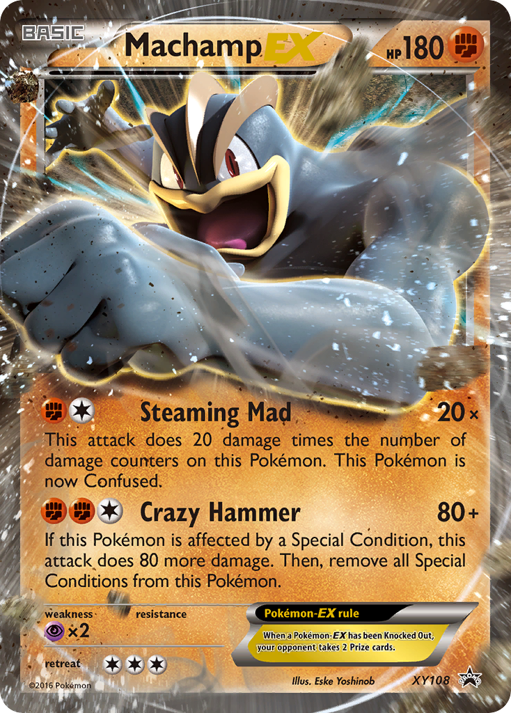 Machamp EX (XY108) [XY: Black Star Promos] | Exor Games New Glasgow