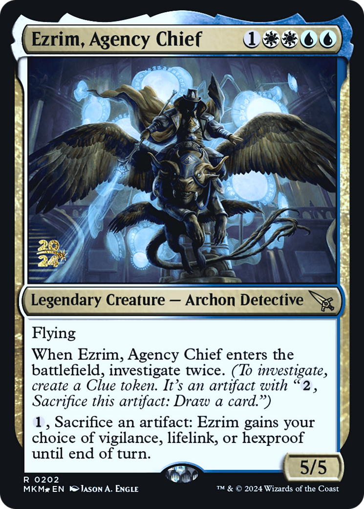 Ezrim, Agency Chief [Murders at Karlov Manor Prerelease Promos] | Exor Games New Glasgow