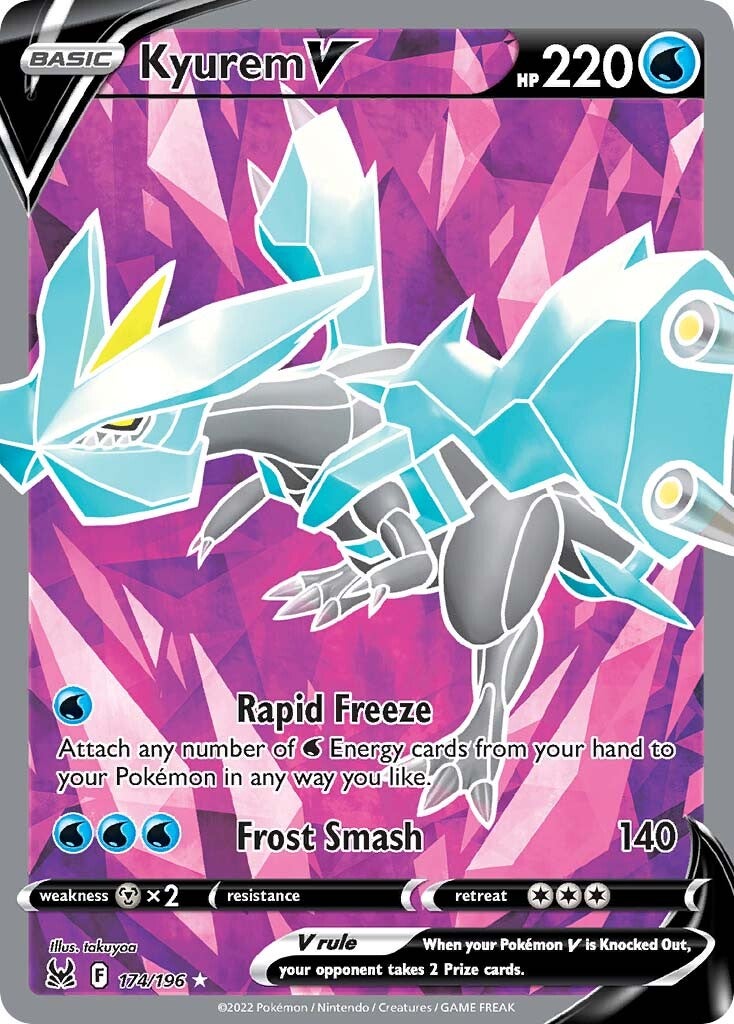 Kyurem V (174/196) [Sword & Shield: Lost Origin] | Exor Games New Glasgow