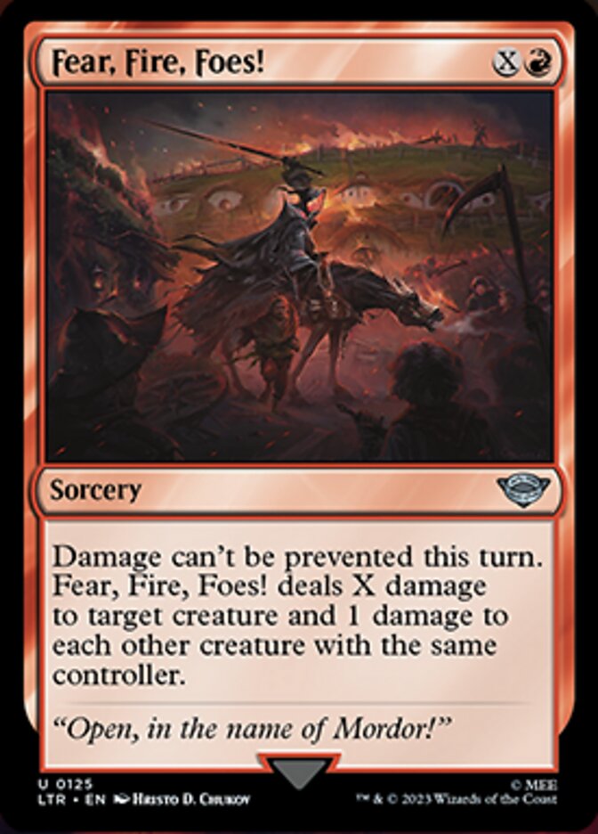 Fear, Fire, Foes! [The Lord of the Rings: Tales of Middle-Earth] | Exor Games New Glasgow