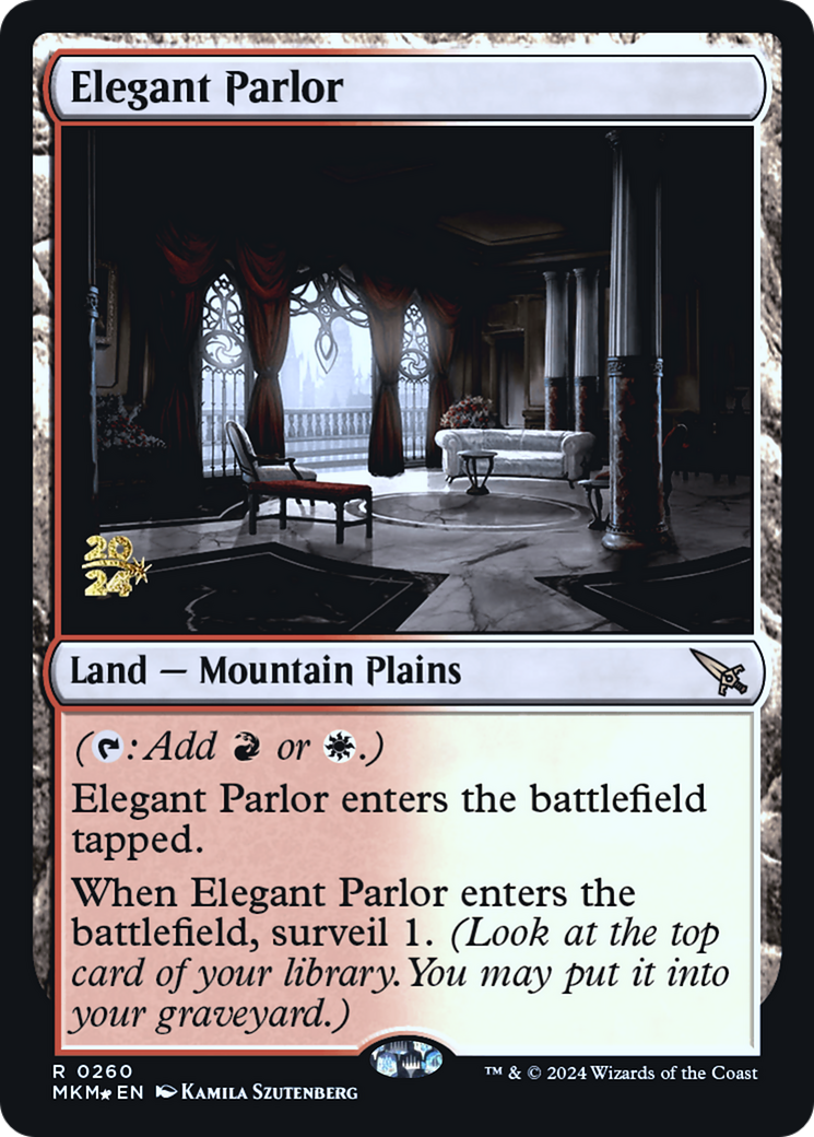 Elegant Parlor [Murders at Karlov Manor Prerelease Promos] | Exor Games New Glasgow