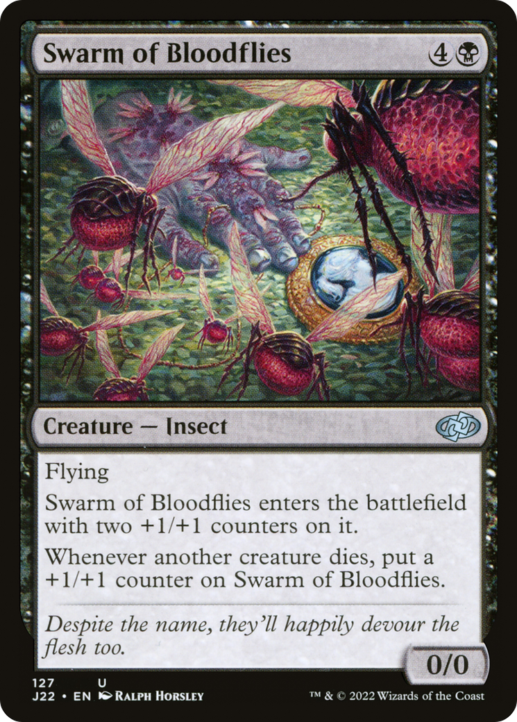 Swarm of Bloodflies [Jumpstart 2022] | Exor Games New Glasgow