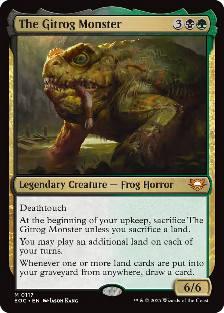 The Gitrog Monster [Edge of Eternities Commander] | Exor Games New Glasgow
