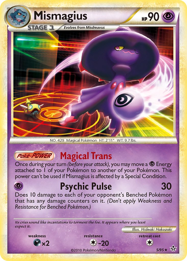 Mismagius (5/95) (Theme Deck Exclusive) [HeartGold & SoulSilver: Unleashed] | Exor Games New Glasgow