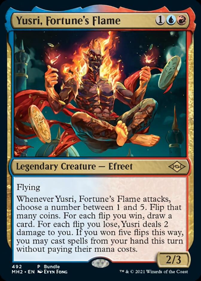 Yusri, Fortune's Flame (Bundle) [Modern Horizons 2] | Exor Games New Glasgow