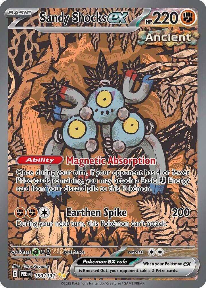 Sandy Shocks ex (159/131) [Scarlet & Violet: Prismatic Evolutions] | Exor Games New Glasgow