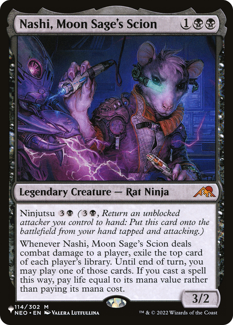 Nashi, Moon Sage's Scion [The List] | Exor Games New Glasgow