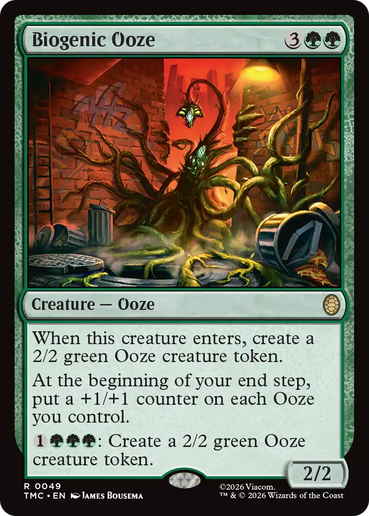 Biogenic Ooze [Teenage Mutant Ninja Turtles Commander] | Exor Games New Glasgow