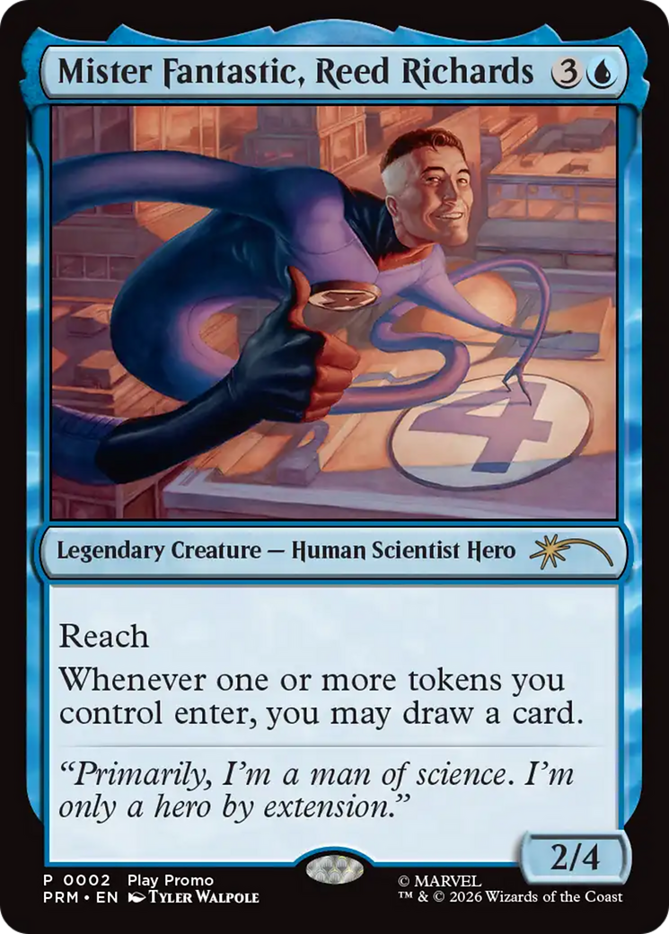 Mister Fantastic, Reed Richards [Standard Showdown Promos] | Exor Games New Glasgow