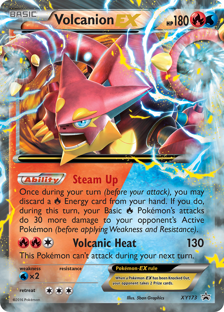 Volcanion EX (XY173) [XY: Black Star Promos] | Exor Games New Glasgow