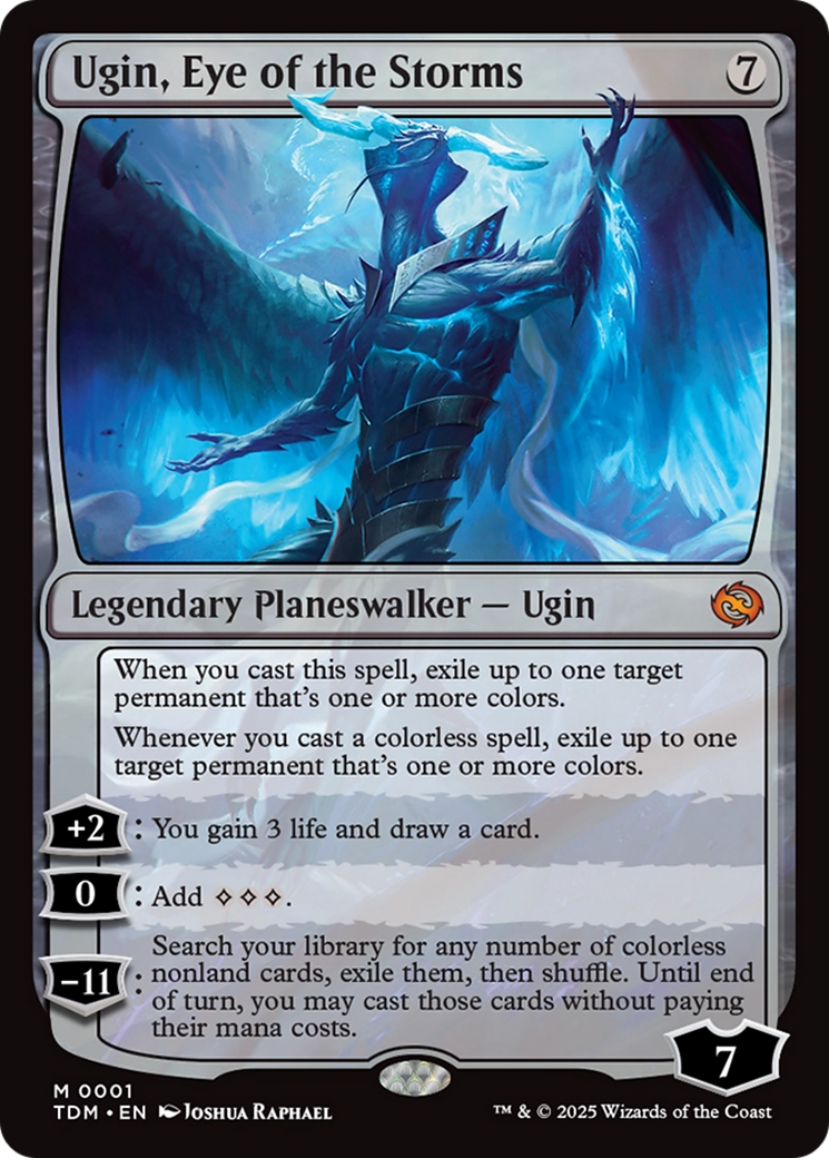 Ugin, Eye of the Storms [Tarkir: Dragonstorm] | Exor Games New Glasgow