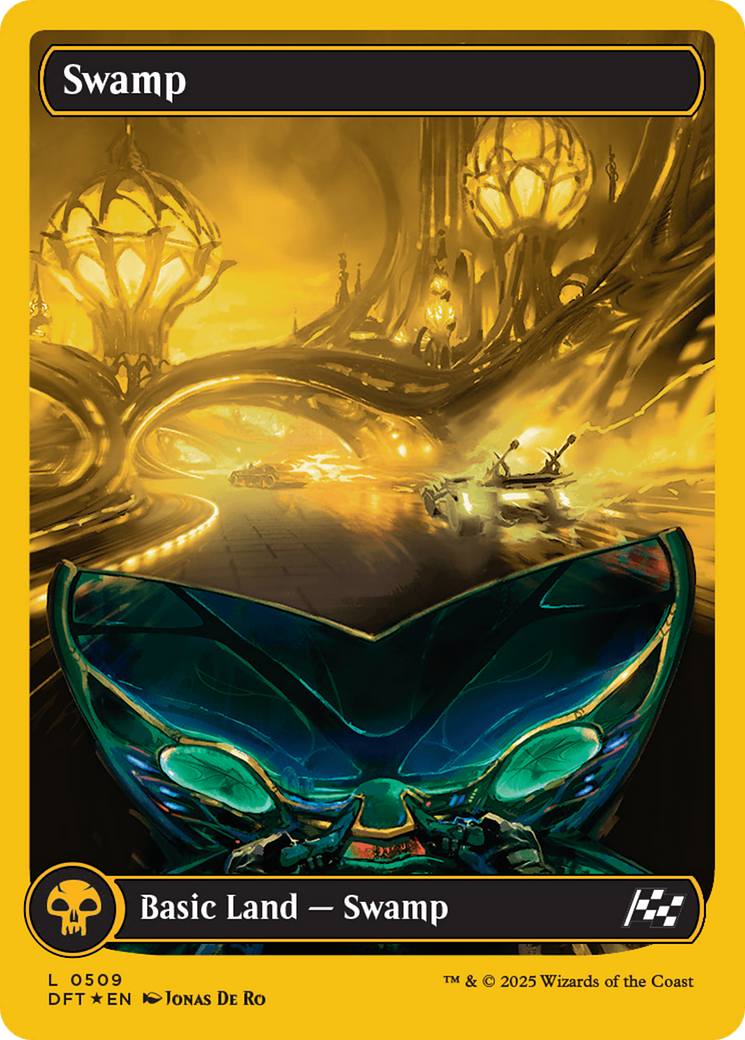 Swamp (0509) (First-Place Foil) [Aetherdrift] | Exor Games New Glasgow