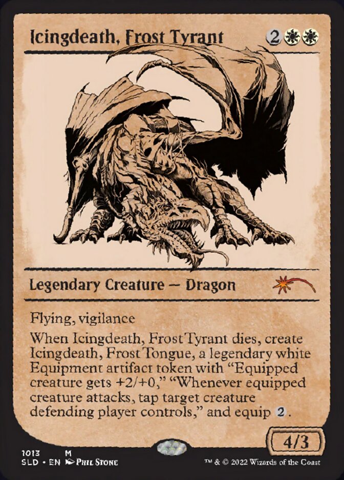 Icingdeath, Frost Tyrant (Showcase) [Secret Lair Drop Series] | Exor Games New Glasgow