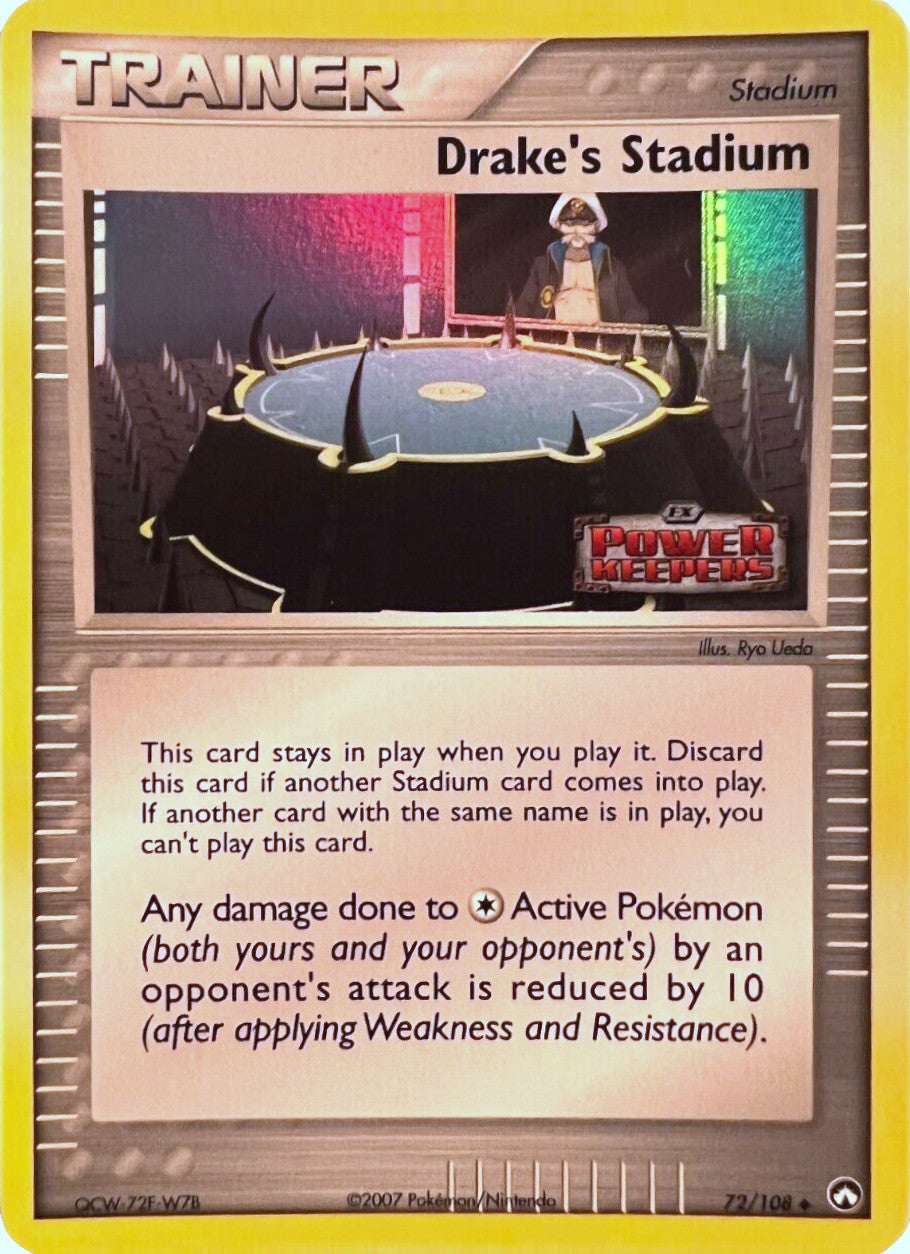 Drake's Stadium (72/108) (Stamped) [EX: Power Keepers] | Exor Games New Glasgow