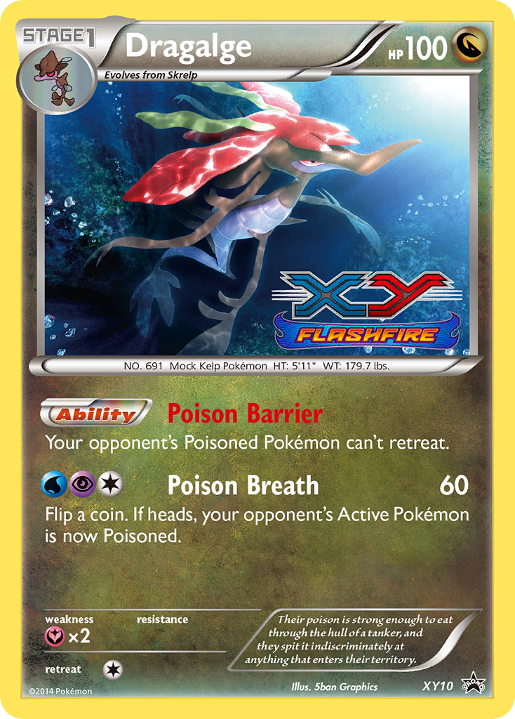 Dragalge (XY10) [XY: Black Star Promos] | Exor Games New Glasgow