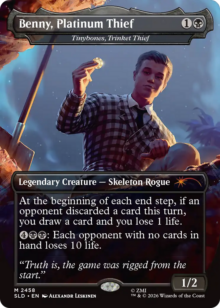 Benny, Platinum Thief - Tinybones, Trinket Thief [Secret Lair Drop Series] | Exor Games New Glasgow