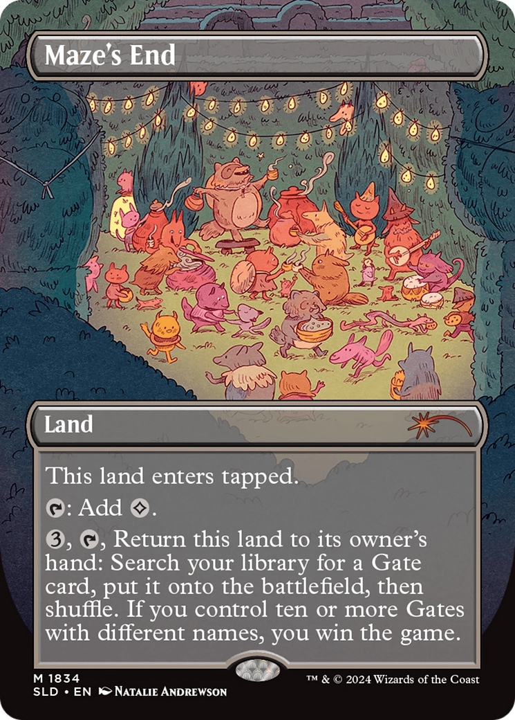 Maze's End (Rainbow Foil) [Secret Lair Drop Series] | Exor Games New Glasgow