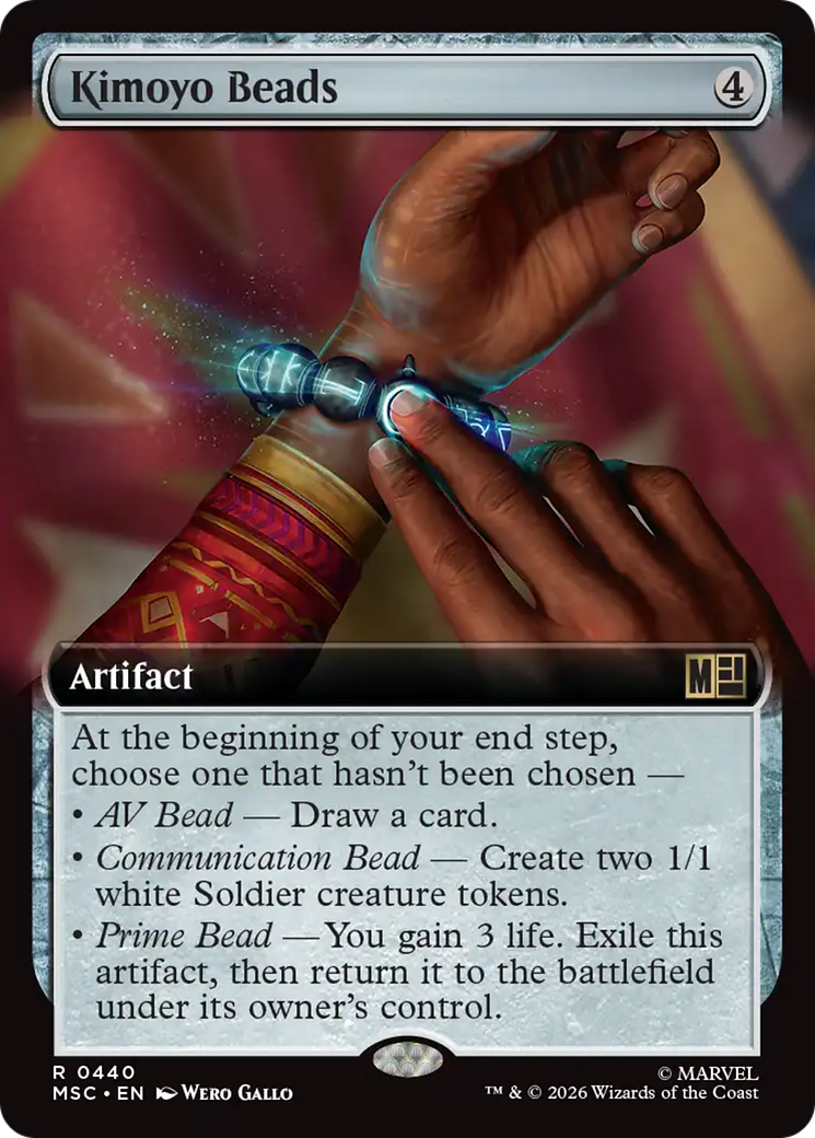 Kimoyo Beads (Extended Art) [Marvel Super Heroes Commander] | Exor Games New Glasgow