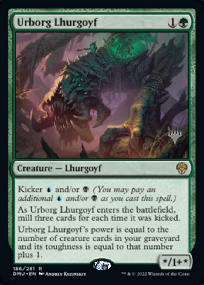 Urborg Lhurgoyf (Promo Pack) [Dominaria United Promos] | Exor Games New Glasgow