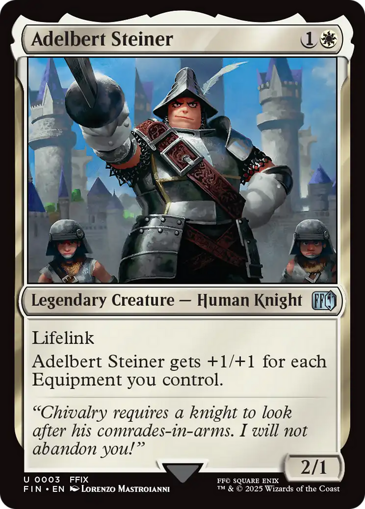 Adelbert Steiner [FINAL FANTASY] | Exor Games New Glasgow