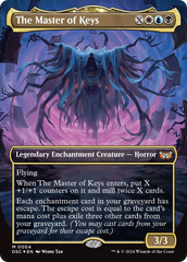 The Master of Keys (Borderless) [Duskmourn: House of Horror Commander] | Exor Games New Glasgow